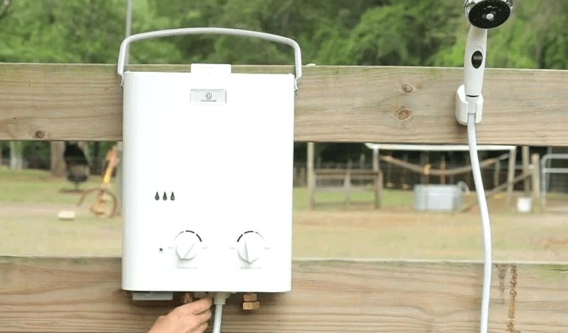 portable tankless water heater review