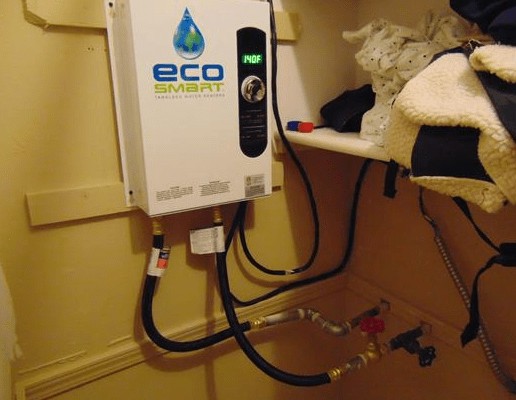 ecosmart gas tankless water heater