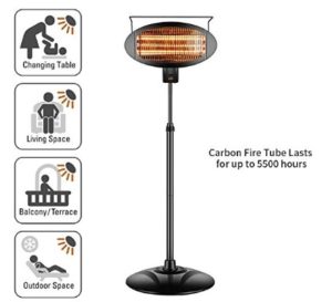 electric radiant outdoor patio heaters