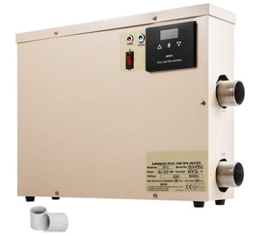 cost of electric pool heater