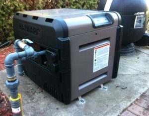 gas powered pool heater