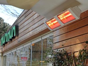 wall mounted infrared patio heater