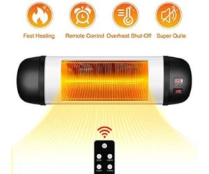 wall mounted electric patio heater