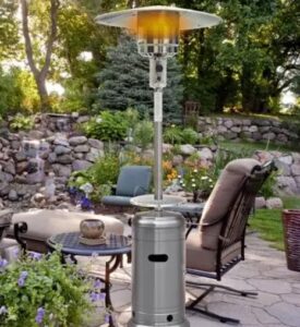 how long do propane patio heater last