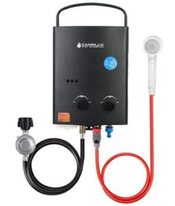 small flow rate water heater