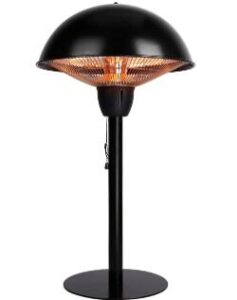 shinerich tabletop patio heater