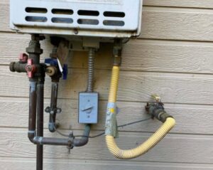 outdoor tankless water heaters