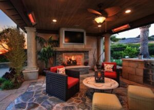 how to size infrared patio heaters