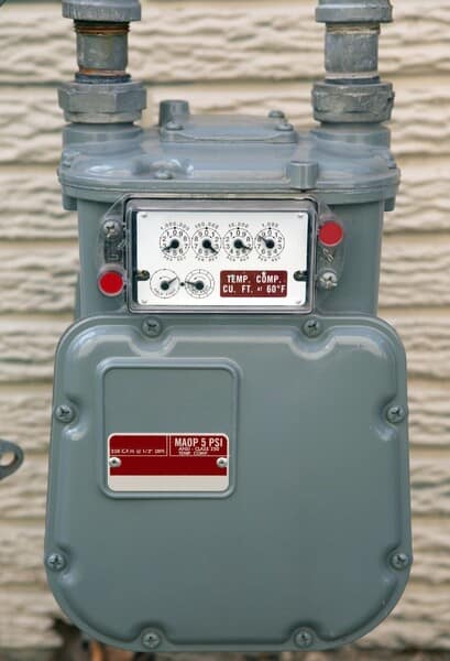 natural gas meter