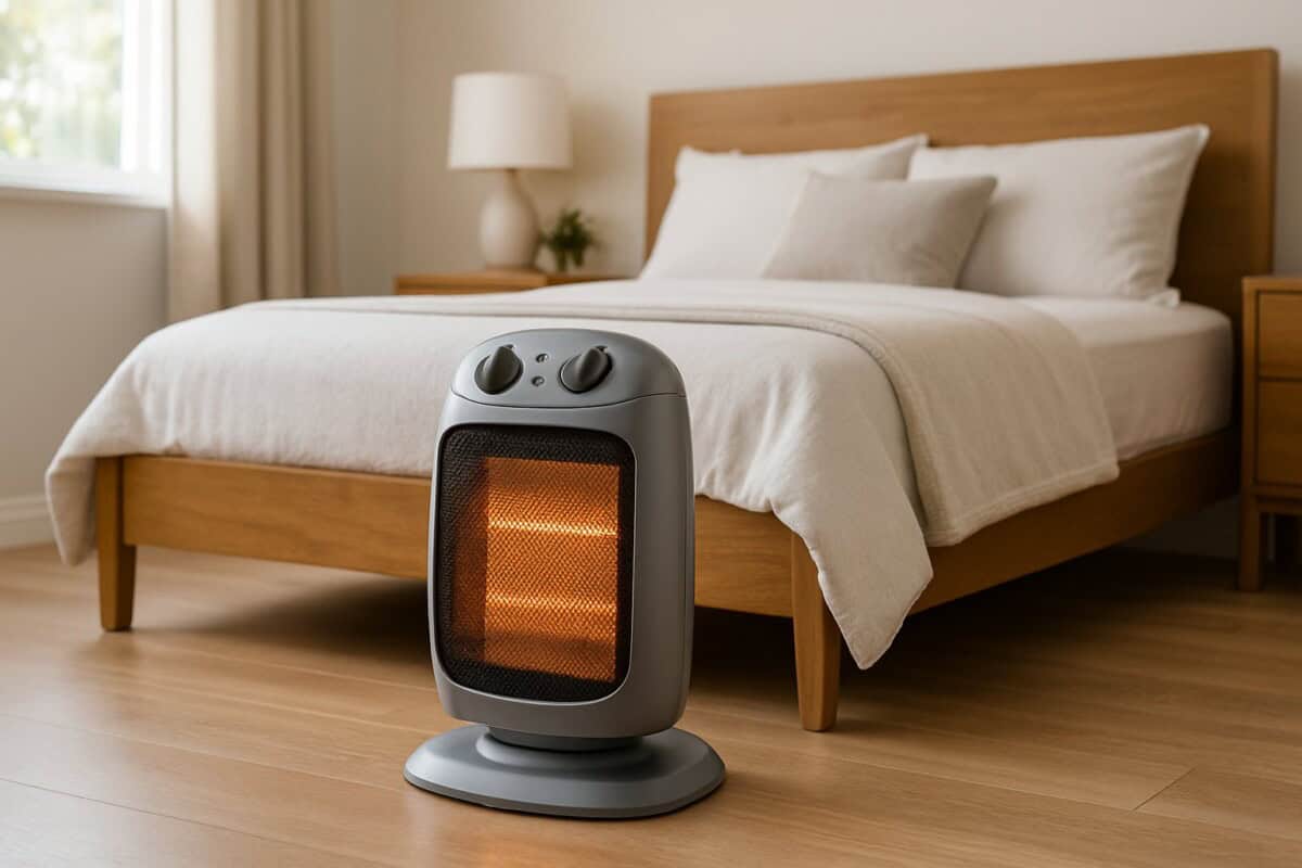 safest style heater for bedroom